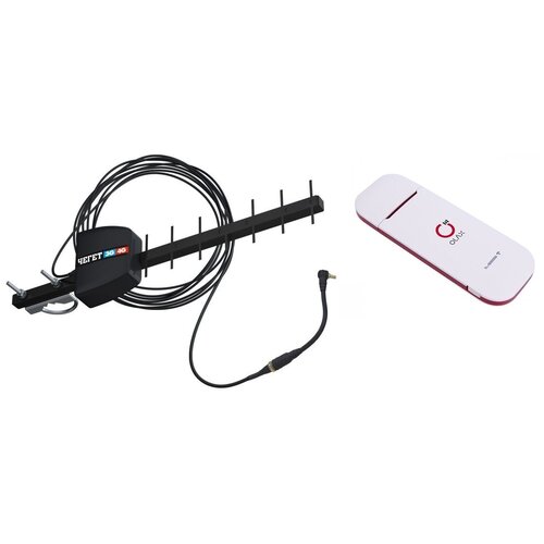 Olax U90h-e Wi-Fi USB модем с уличной антенной Чегет 3G/4G LTE усилением 13dBi + кабель 5м