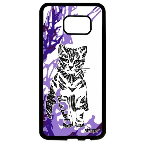 фото Чехол для мобильного samsung galaxy s7 edge, "кот" cat котенок utaupia