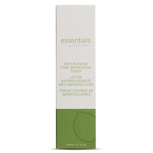 Освежающий тоник для проблемной кожи лица Amway essentials by ARTISTRY Амвей 200 мл amway artistry skin nutrition™ матирующий освежающий тоник для лица 200 мл