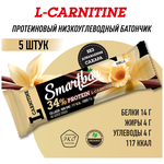 Батончик протеиновый Smartbar Protein с L-карнитином, 25 шт. х 40 г. - изображение