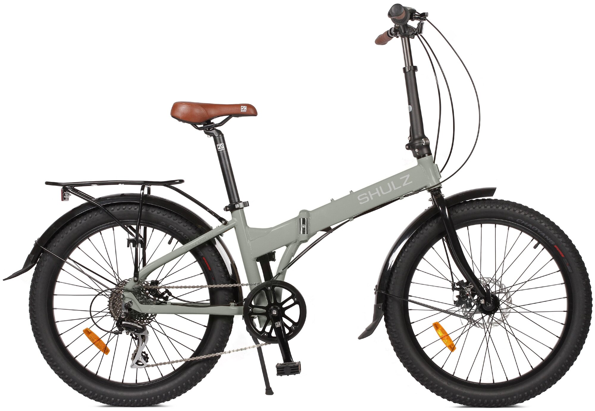 Складной велосипед Shulz Easy Fat светло-серый