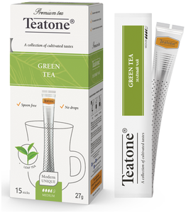 Чай зелёный, TEATONE, в стиках, (15шт*1,8г)