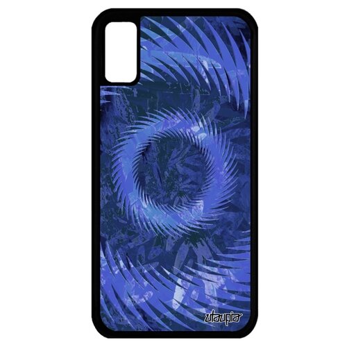 фото Чехол для телефона apple iphone xs, "мандала спираль" иллюзия кольцо utaupia