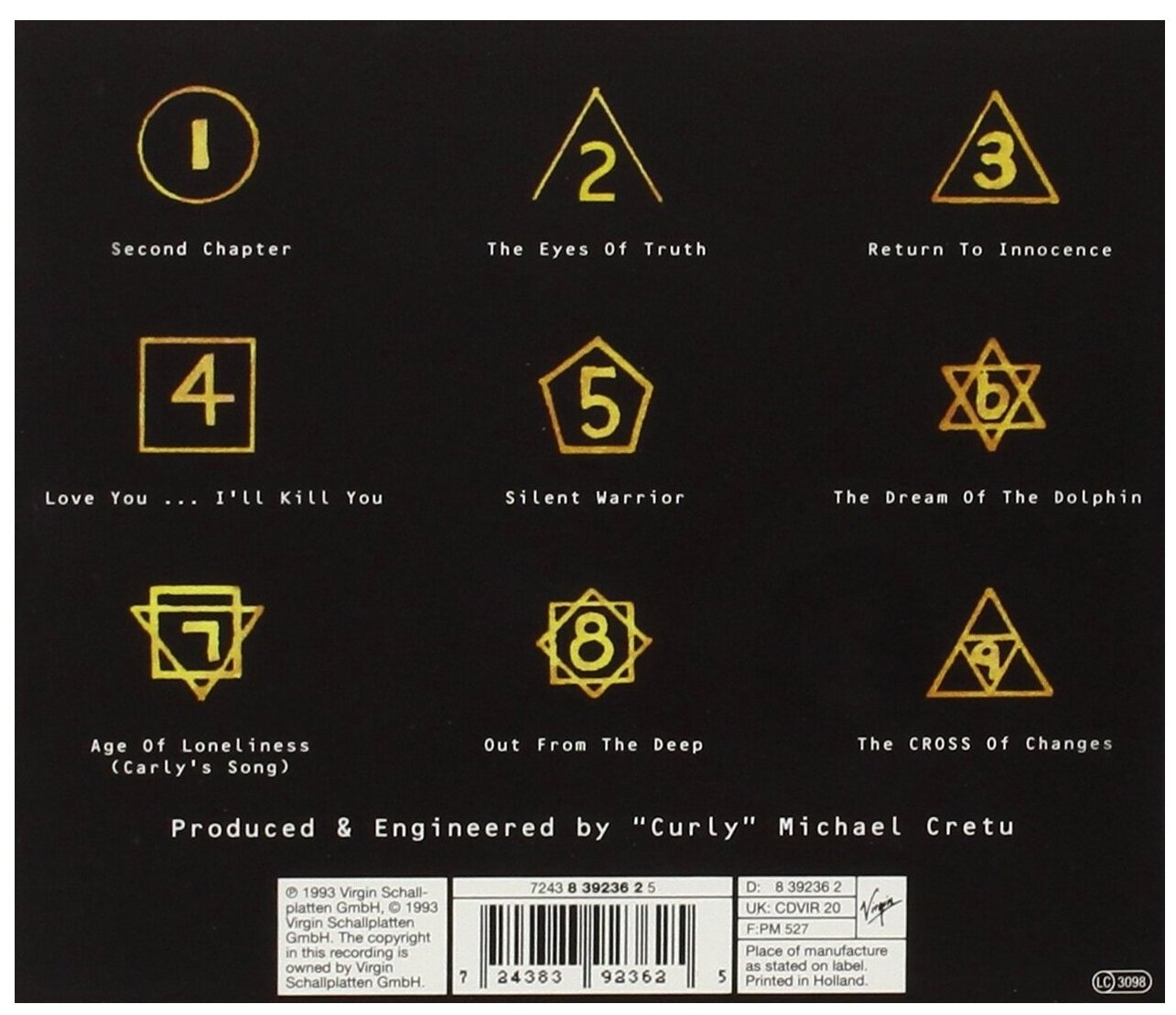 Компакт диск Universal Enigma - The Cross Of Changes (CD) Медиа - фото №2