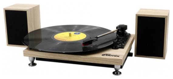 Виниловый проигрыватель Ritmix LP-240 Light wood