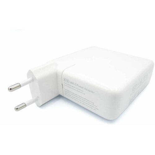 Блок питания для ноутбука Apple USB-C, 87W для A1719 (20.3V-4.3A, 5.2V-2.4A, MNF82CH/A) аксессуар блок питания vbparts для apple macbook a1719 87w usb type c 20 2v 4 3a oem 021267