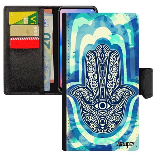 фото Чехол книжка для смарфона galaxy a5 2017, "рука фатимы" оберег защита utaupia