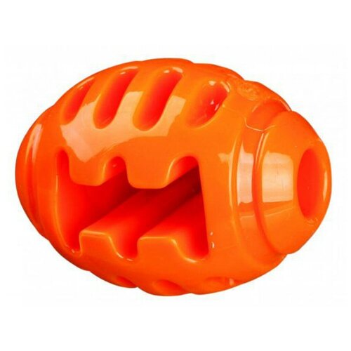 фото Мячик для собак trixie soft & strong (33515) оранжевый