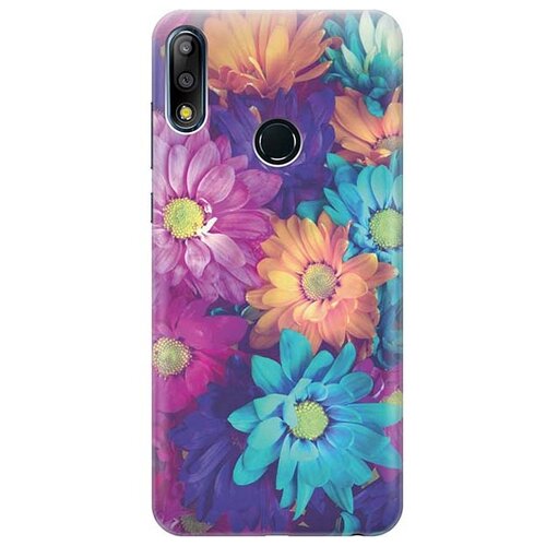 фото Ультратонкий силиконовый чехол-накладка для asus zenfone max pro (m2) zb631kl с принтом gosso