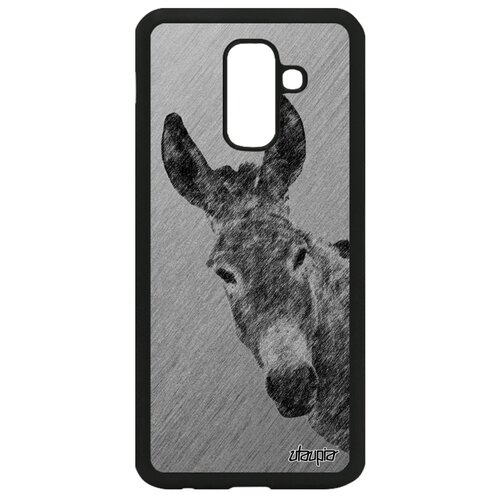 фото Чехол для телефонов galaxy a6 plus 2018, "осел" ослица мул utaupia