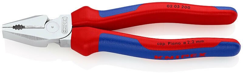 Плоскогубцы комбинированные особой мощности KNIPEX KN-0205200