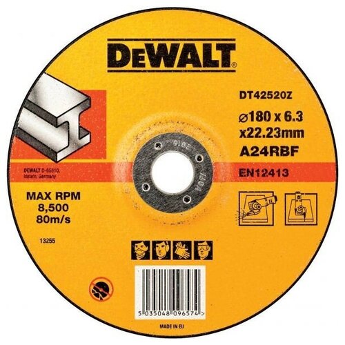 Круг обдирочный DeWalt DT42520Z-QZ обдирочный круг interflex ao24nbf