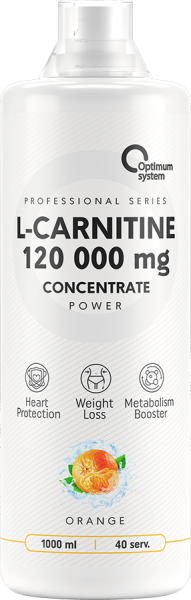 Optimum System L-Carnitine Concentrate 120000 Power 1000 мл (Optimum System) Апельсин