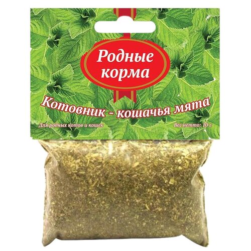 Лакомство родные корма Котовник 10г 65004