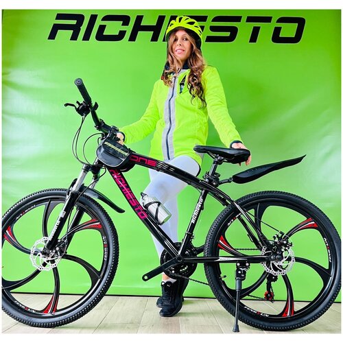 Велосипед Richiesto one 26D на литых дисках подростковыйвзрослыйженскиймужской 1899000₽