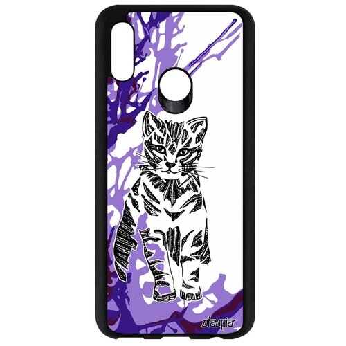 фото Чехол на p smart 2019, "кот" котенок тигристый utaupia