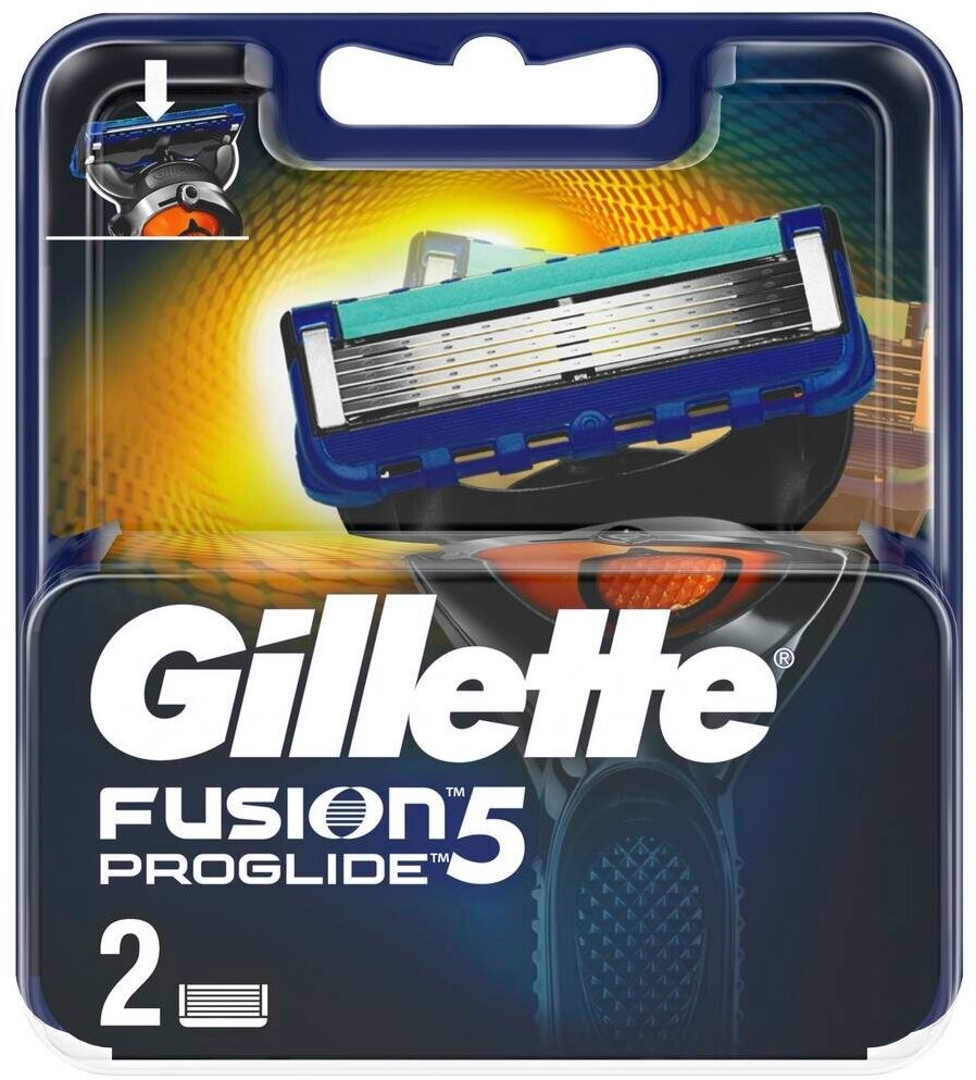 Gillette Fusion ProGlide Сменные кассеты 2 шт