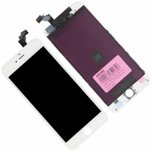 Display / Дисплей в сборе с тачскрином для Apple iPhone 6 Plus (AAA), белый дисплей для apple iphone 6 plus в сборе с тачскрином foxconn белый