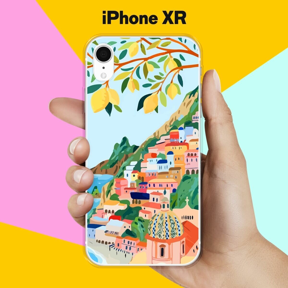 Силиконовый чехол на Apple iPhone XR Италия / для Эпл Айфон Икс Р