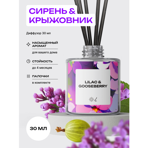 Сирень и крыжовник Color диффузор 30 мл