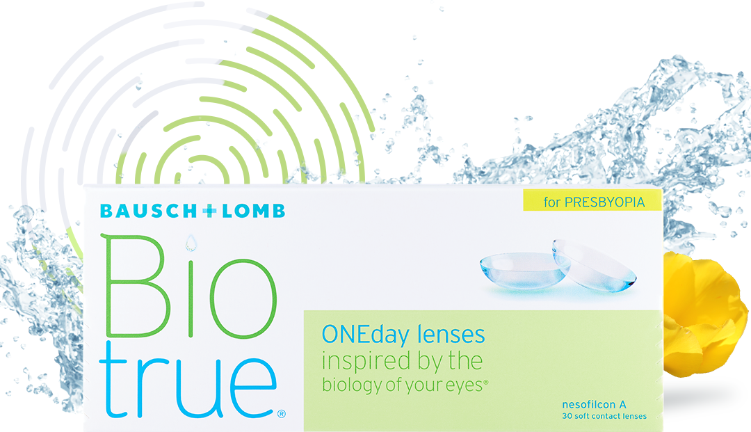 Контактные линзы Bausch & Lomb Biotrue Oneday for presbyopia, 30 шт., R 8,6, D +2,75, ADD: высокая