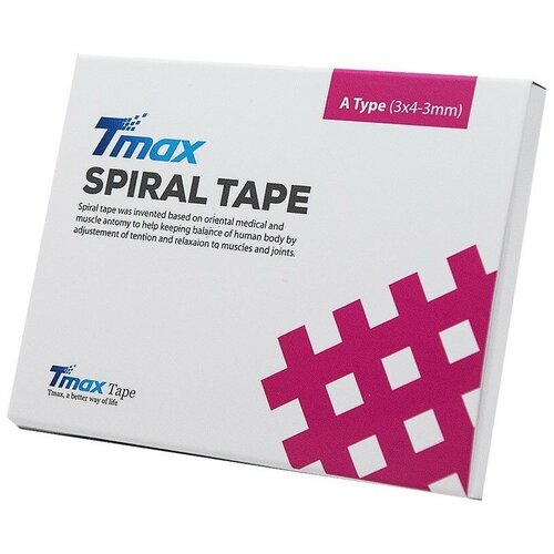 , кинезио тейп Tmax, Spiral Tape Type A, телесный