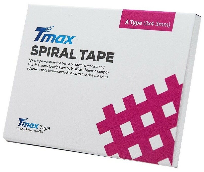  кинезио тейп Tmax Spiral Tape Type A