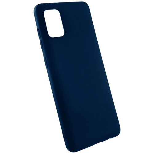Защитный чехол для Samsung Galaxy A52 / на Самсунг А52 / бампер / накладка Синий