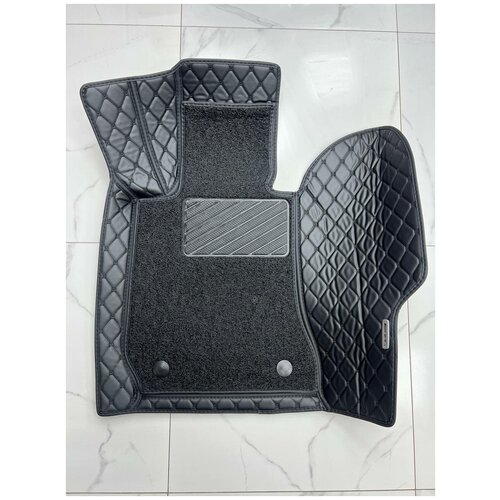 Кожаные коврики 5D на Mersedes Benz C204