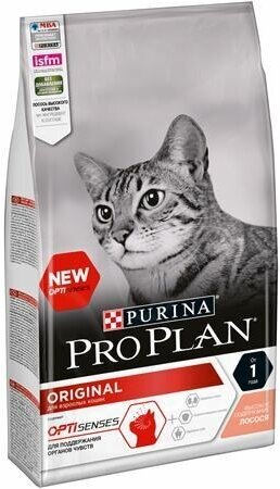 Pro Plan Adult Original сухой корм для кошек Лосось 1,5 кг