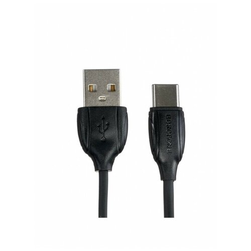 Кабель Borofone BX19 Type C USB 3 A 1 м черный