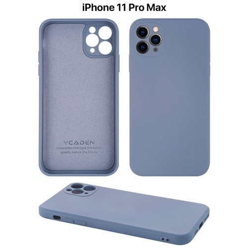 Защитный чехол на айфон 11 про макс силиконовый противоударный бампер для Apple iphone 11 pro max с защитой камеры серый противоударный чехол с защитой камеры mcover на apple iphone 11 pro max красный
