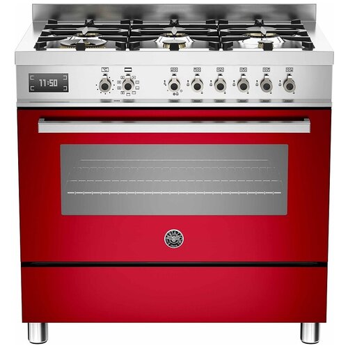 Варочный центр Bertazzoni PRO906MFESROT красный