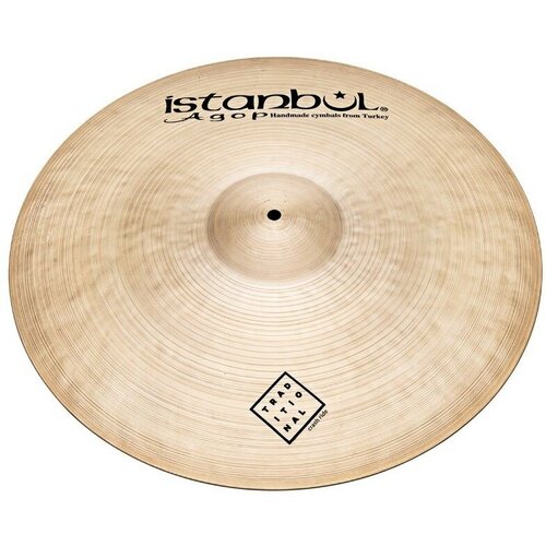 Тарелка для ударной установки Istanbul Agop 18 Traditional Crash Ride ремень для тарелок istanbul agop 153 01 016 leather cymbal strap пара