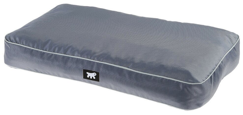 Подушка для собак Ferplast Polo 95 съемный непромокаемый чехол нейлон серая 95 х 60 х 8 см (1 шт)