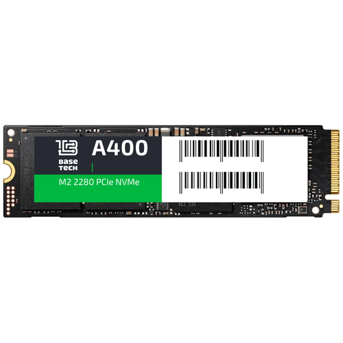 ssd basetech a400 1тб m 2 2280 nvme bulk SSD BaseTech A400 2Тб, M.2 2280, NVMe, Bulk