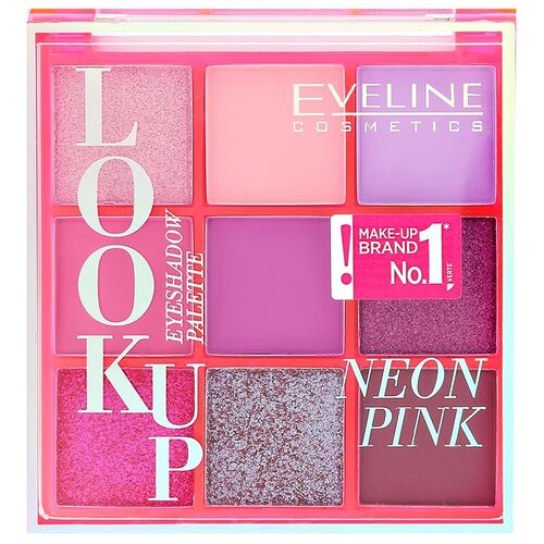 Палетка теней для век EVELINE NEON PINK палетка теней для век eveline neon pink