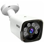 Камера в/наблюдения GINZZU HIB-4303A, IP 4.0Mp, 3.6mm, пуля, POE, IR 30м, IP66, мет - изображение