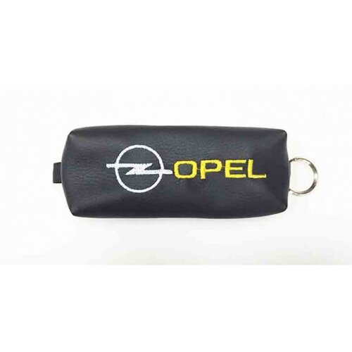 Ключница матовая фактура, Opel, черный
