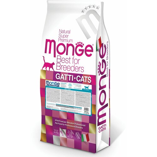 Monge PFB Cat Daily Line корм с курицей для котят 10 кг корм для кошек monge cat natural морепродукты с курицей конс