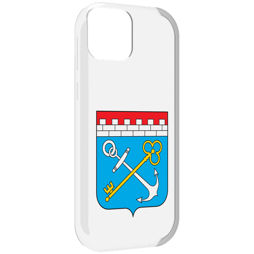 Чехол MyPads герб-ленинградская-область-питер для UleFone Note 6 / Note 6T / Note 6P задняя-панель-накладка-бампер