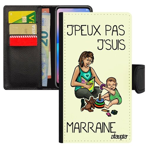 фото Чехол книжка на мобильный apple iphone 8, "не могу - стала крестной!" мать пародия utaupia