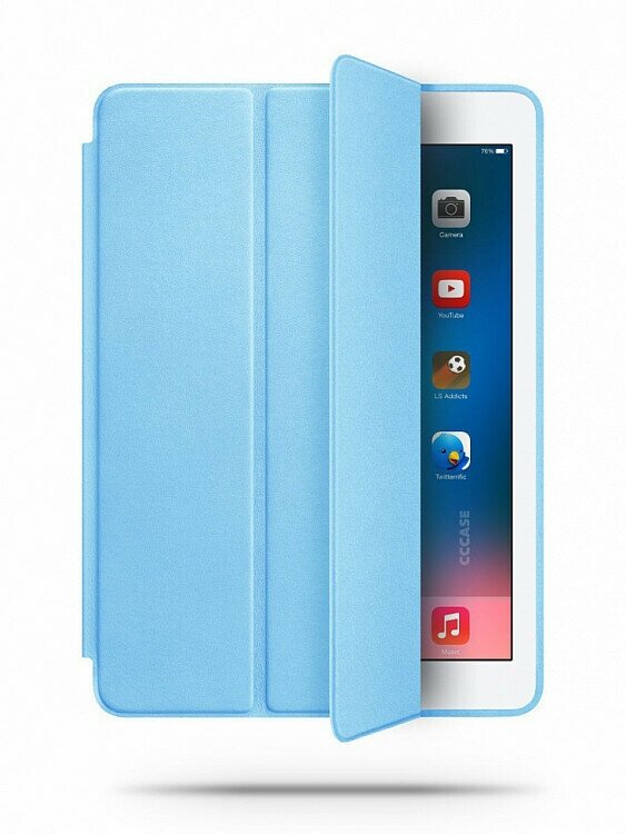 Чехол-книжка для iPad 2 / iPad 3 / iPad 4 Smart Сase, бирюзовый