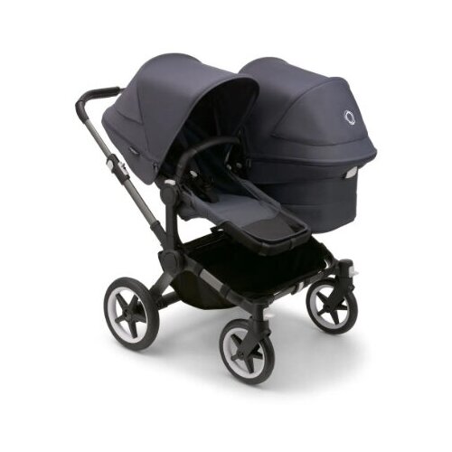 Детская коляска 2 в 1 Bugaboo Donkey5 Duo Graphite/Midnight Black/Stormy Blue