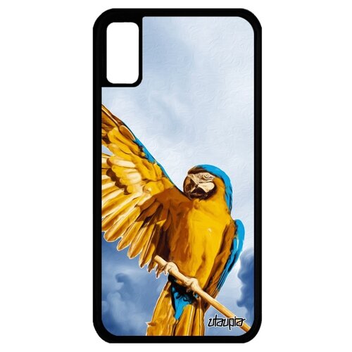 фото Чехол на смартфон apple iphone x, "попугай" кеша какаду utaupia