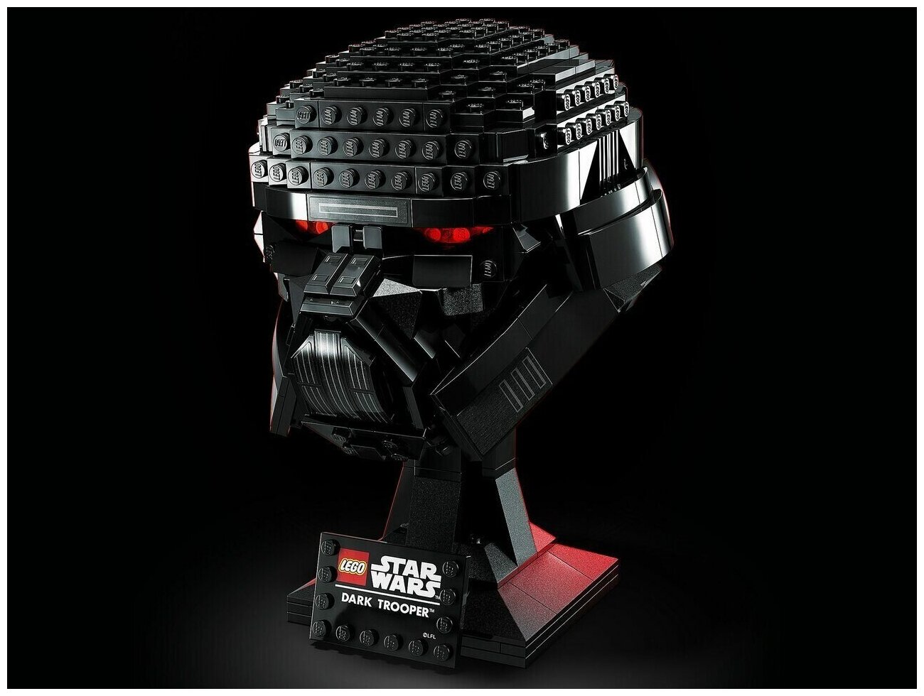 Игрушка CONSTRUCTOR STAR WARS DARK TROOPER HELM LEGO - фото №5