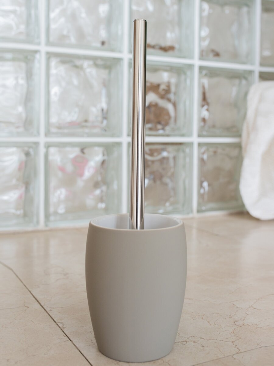 Ершик для унитаза керамический CERAMIC PROFFI HOME PH10890, серый