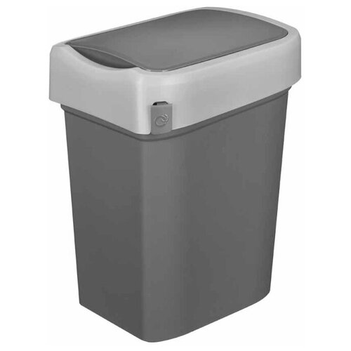 Контейнер для мусора , 10 л SMART BIN , серый