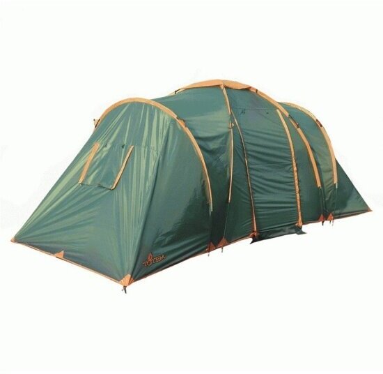 Палатка Totem Hurone 6 V2, зеленый