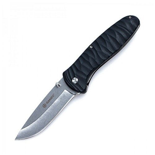Нож Ganzo G6252-BK - длина лезвия 89мм нож ganzo g707 длина лезвия 90мм